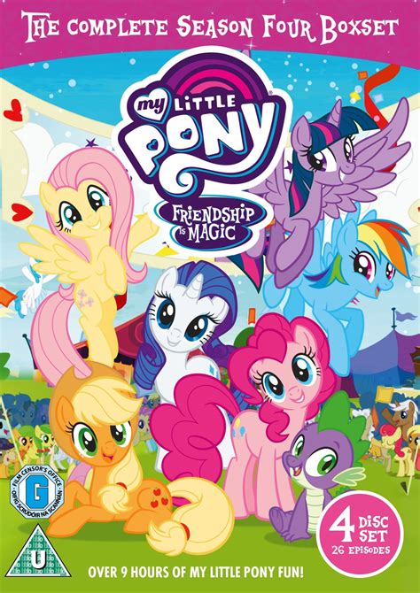 Experience the joy and laughter of My Little Pony Friendship is Magic with the complete DVD box set